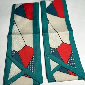 Two Thin Scarves / Hair Bands / Scarves - #1222